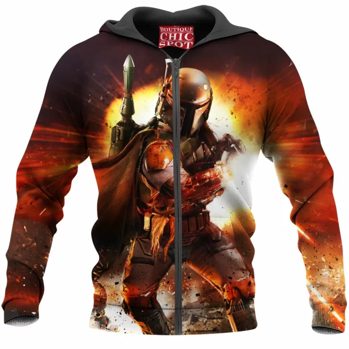 Boba Fett Zip Hoodie