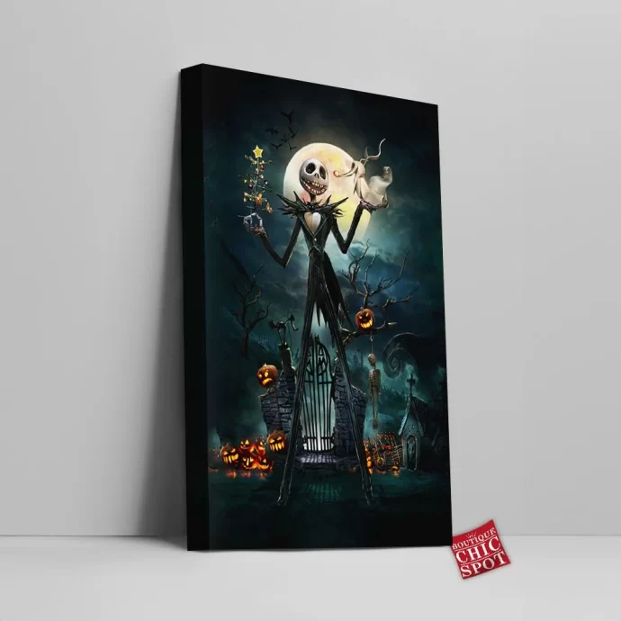 Jack Skellington Canvas Wall Art