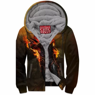 Comic Zip-Fleece-Hoodie, Dormammu Zip-Fleece-Hoodie