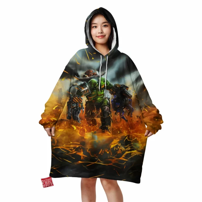 Warhammer 40k Blanket Hoodie