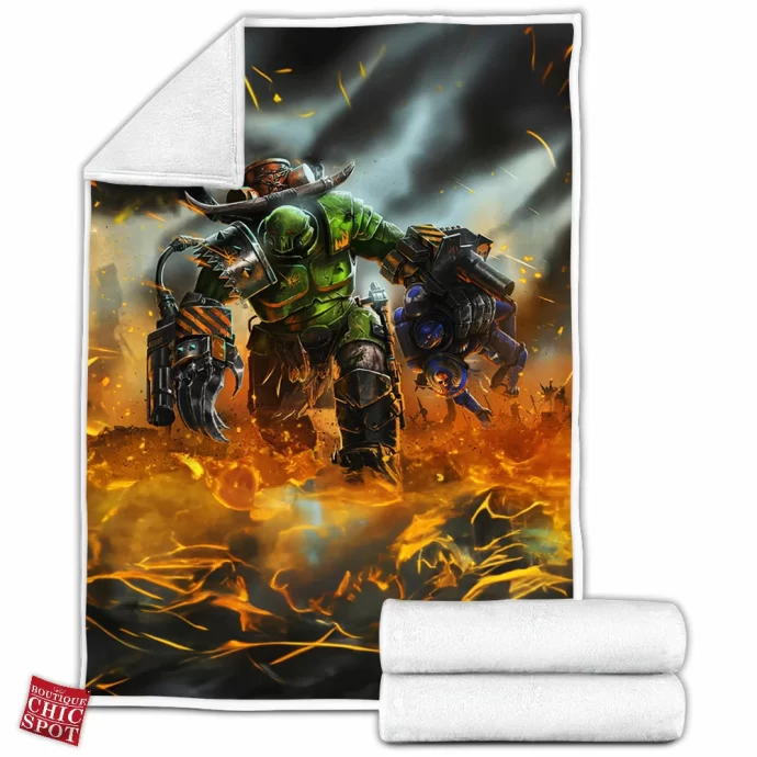 Warhammer 40k Fleece Blanket