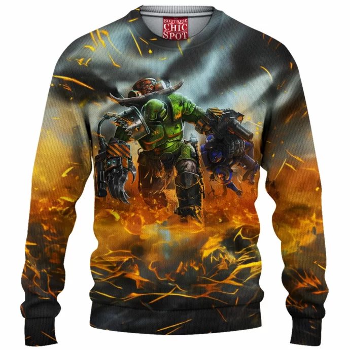 Warhammer 40k Knitted Sweater