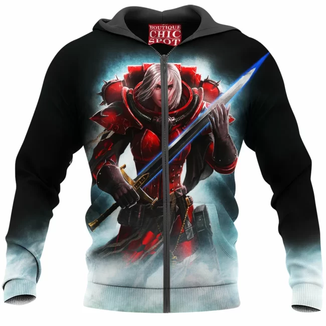 T DUONG Boutique 4172 Zip Hoodie