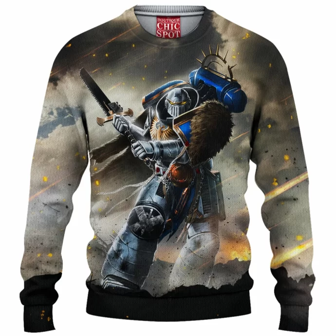 Warhammer 40k Knitted Sweater