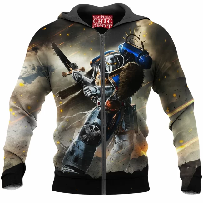 T DUONG Boutique 4177 Zip Hoodie