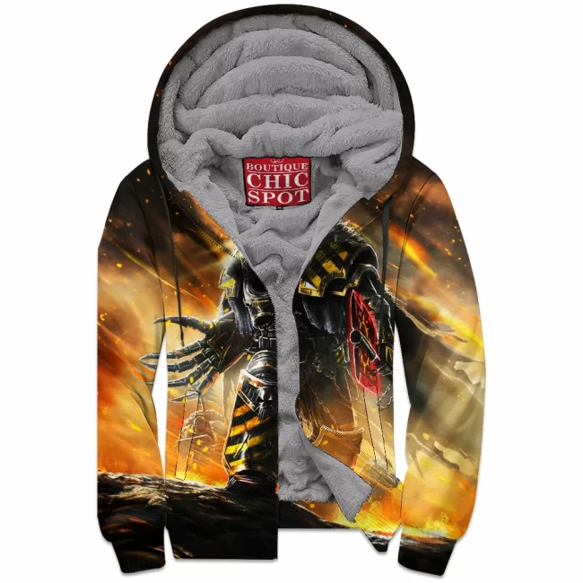 T DUONG Boutique 4180 Zip Fleece Hoodie