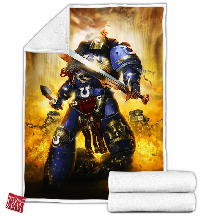 Warhammer 40k Fleece Blanket