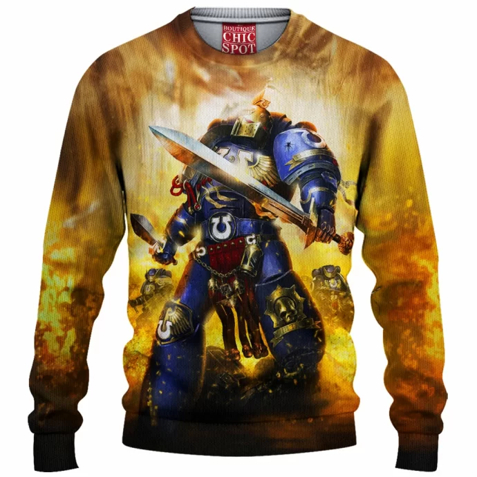 Warhammer 40k Knitted Sweater