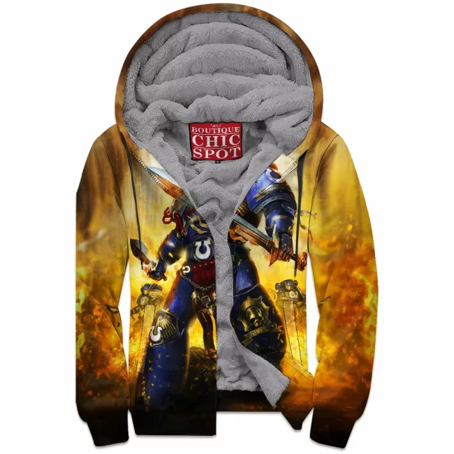 T DUONG Boutique 4188 Zip Fleece Hoodie
