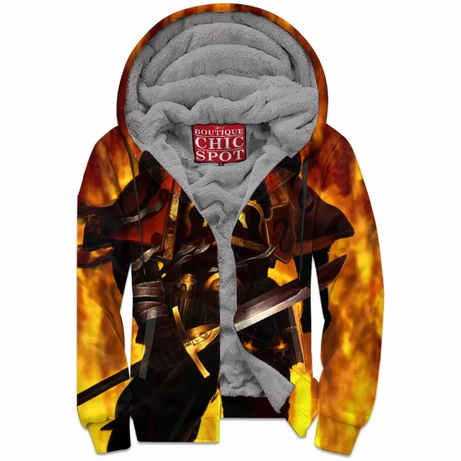 T DUONG Boutique 4191 Zip Fleece Hoodie