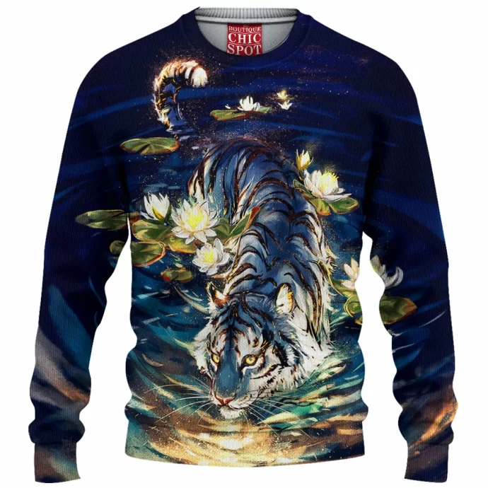 Tiger Knitted Sweater