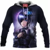 Ciel Phantomhive Fleece-Hoodie, Kurojitsuji Fleece-Hoodie, Black Butler Fleece-Hoodie