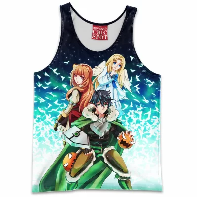 Anime Tank-Top, Naofumi Tank-Top, The Rising of the Shield Hero Tank-Top
