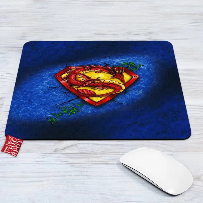 Superman Logo Mouse Pad