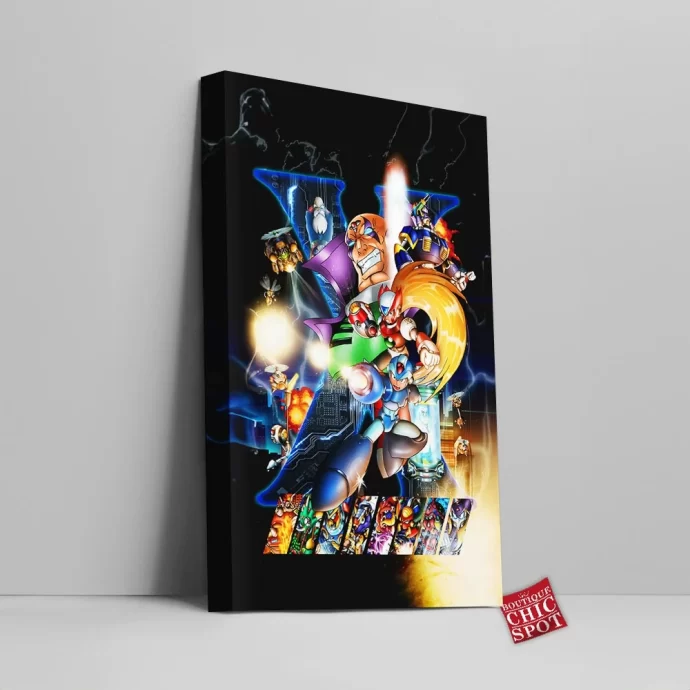 Megaman X Poster 953820958 Canvas Wall Art