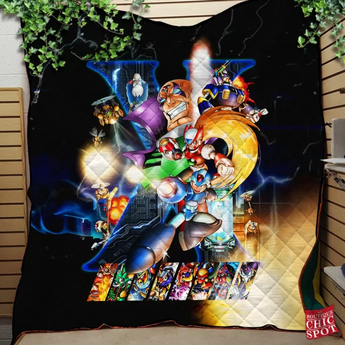 Megaman X Poster 953820958 Quilt Blanket