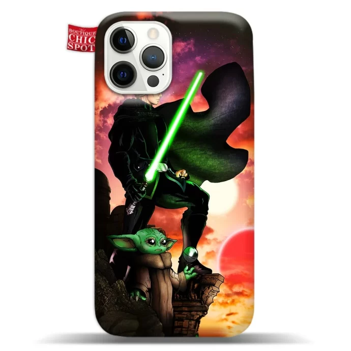 Luke And Grogu Phone Case Iphone