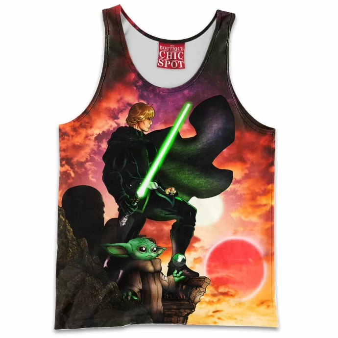 Luke And Grogu Tank Top