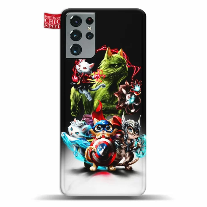 Cat Avengers Phone Case Samsung