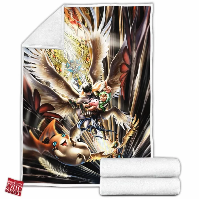 Digimon Fleece Blanket