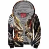 Anime Zip-Fleece-Hoodie, Digimon Zip-Fleece-Hoodie