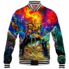 Comic Baseball-Jacket, Ghost Rider Baseball-Jacket