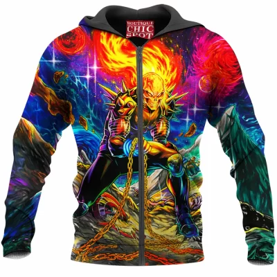 Comic Zip-Hoodie, Ghost Rider Zip-Hoodie