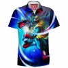 Anime Hawaiian-Shirt, Lucario Hawaiian-Shirt, Pokemon Hawaiian-Shirt