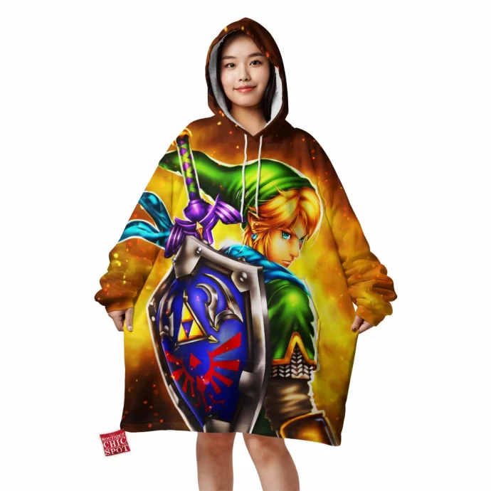 Link Zelda Blanket Hoodie