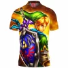 Game Polo Shirt, The Legend of Zelda Polo Shirt, Zelda Link Polo Shirt