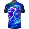 Anime Polo Shirt, Pokemon Polo Shirt, Suicune Polo Shirt