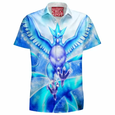 Anime Hawaiian-Shirt, Articuno Hawaiian-Shirt, Pokemon Hawaiian-Shirt
