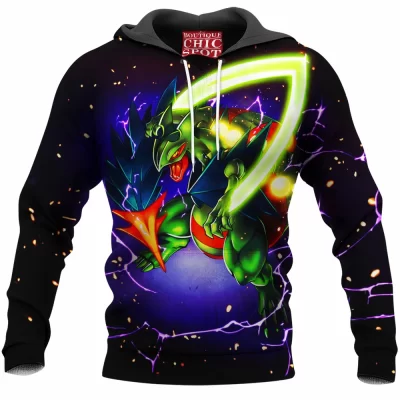 Anime Hoodie, Pokemon Hoodie, Mega Sceptile Hoodie