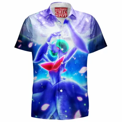 Anime Hawaiian-Shirt, Mega Gardevoir Hawaiian-Shirt, Pokemon Hawaiian-Shirt