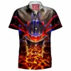 Anime Hawaiian-Shirt, Mega Swampert Hawaiian-Shirt, Pokemon Hawaiian-Shirt