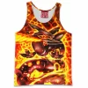 Anime Tank-Top, Mega Rayquaza Tank-Top, Pokemon Tank-Top