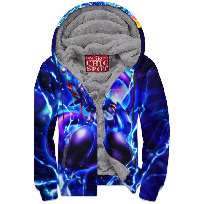 T DUONG Boutique 4438 Zip Fleece Hoodie