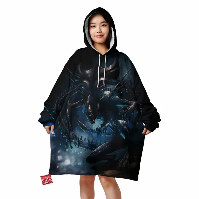 Alien Queen Blanket Hoodie