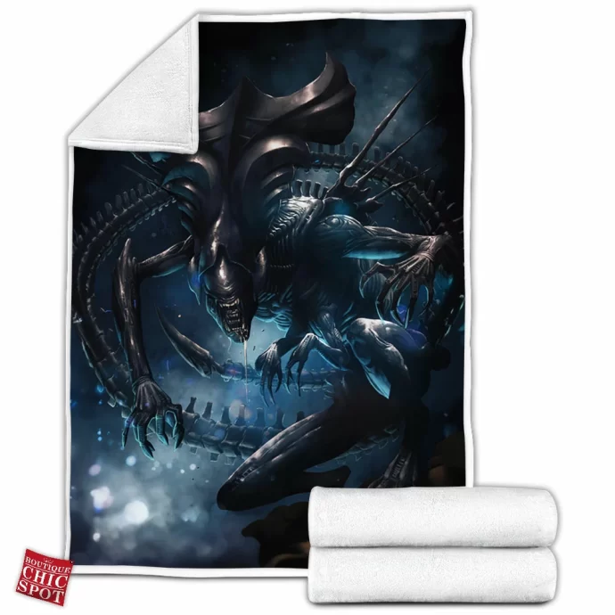 Alien Queen Fleece Blanket