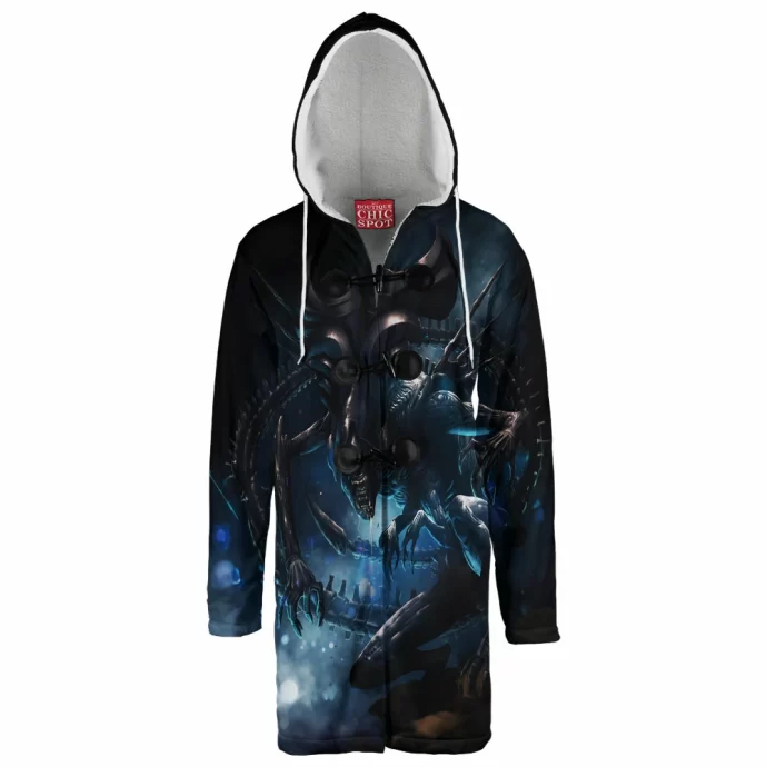 Alien Queen Hooded Cloak Coat