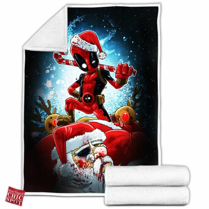 Deadpool Fleece Blanket