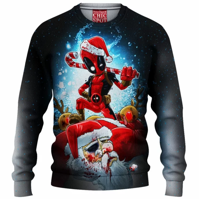 Deadpool Knitted Sweater