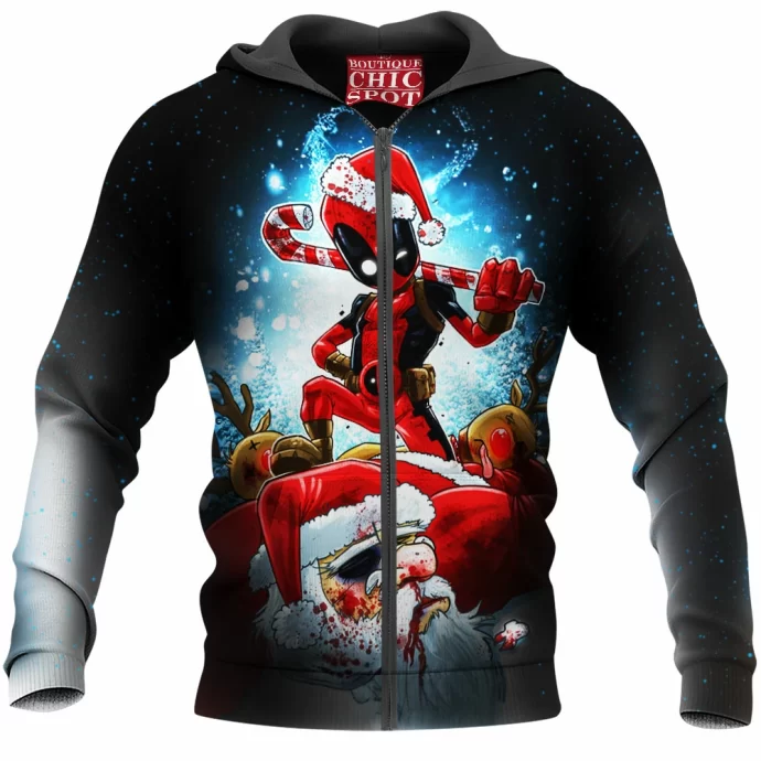 Deadpool Zip Hoodie