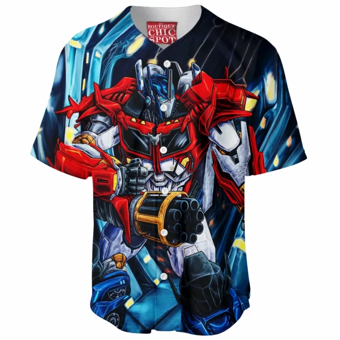 Optimus Prime Baseball Jersey