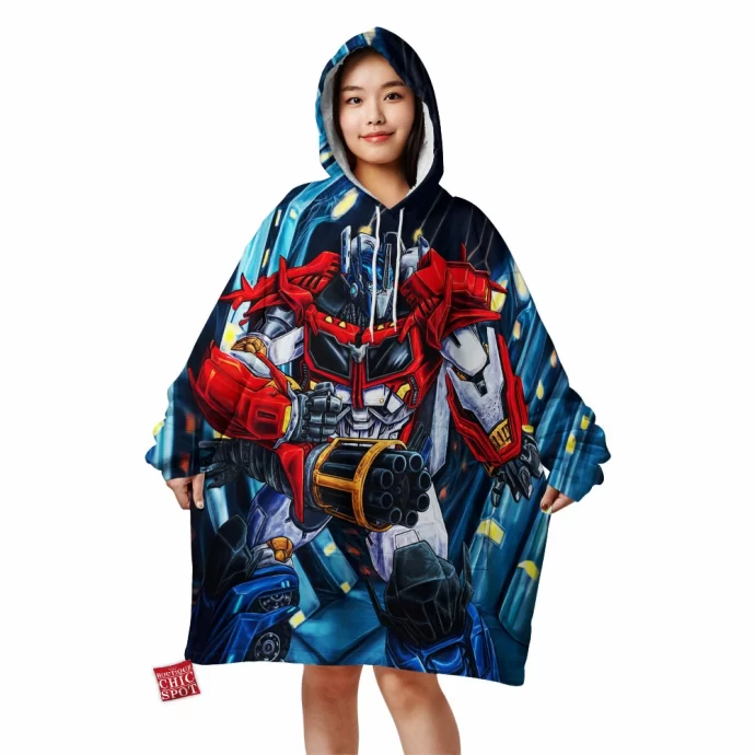 Optimus Prime Blanket Hoodie