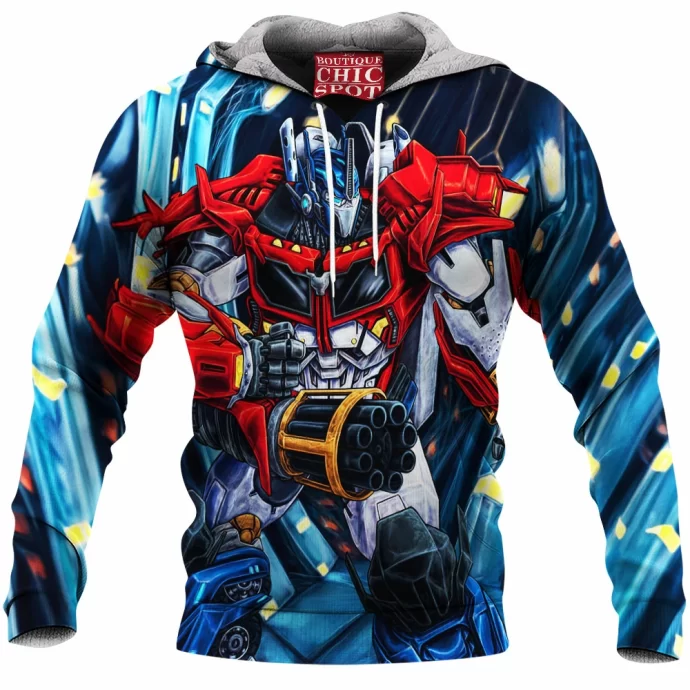 Optimus Prime Fleece Hoodie