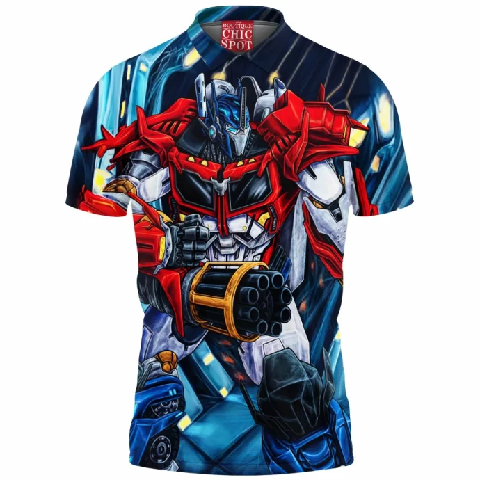 Optimus Prime Polo Shirt