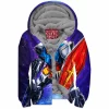 Anime Zip-Fleece-Hoodie, Gundam Zip-Fleece-Hoodie