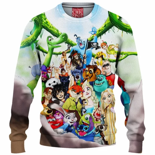 Disney Selfie Knitted Sweater