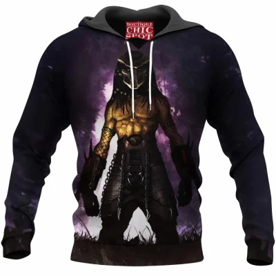 Horror Hoodie, Predator Hoodie, Sci-Fi Hoodie